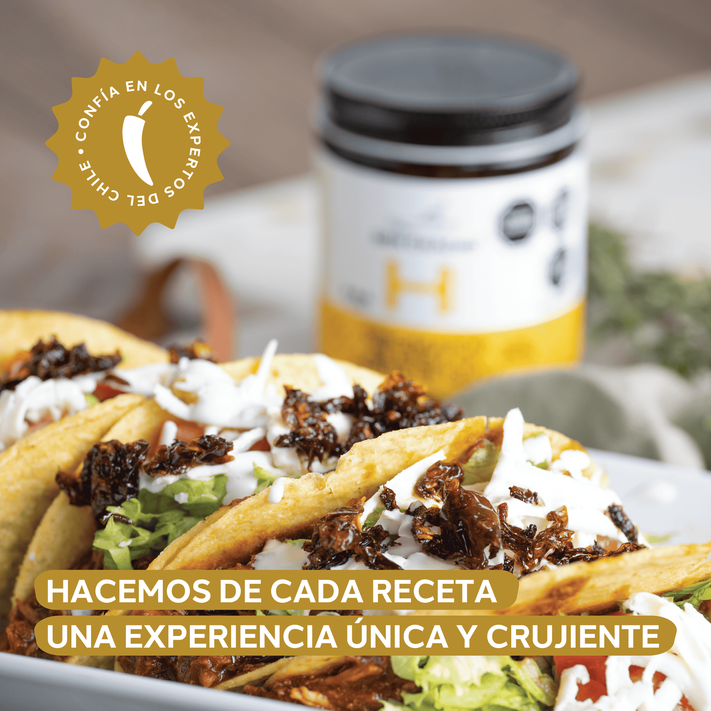 Chicharrón de Chile Habanero en Aceite de Oliva Don Chacho de 330 gr