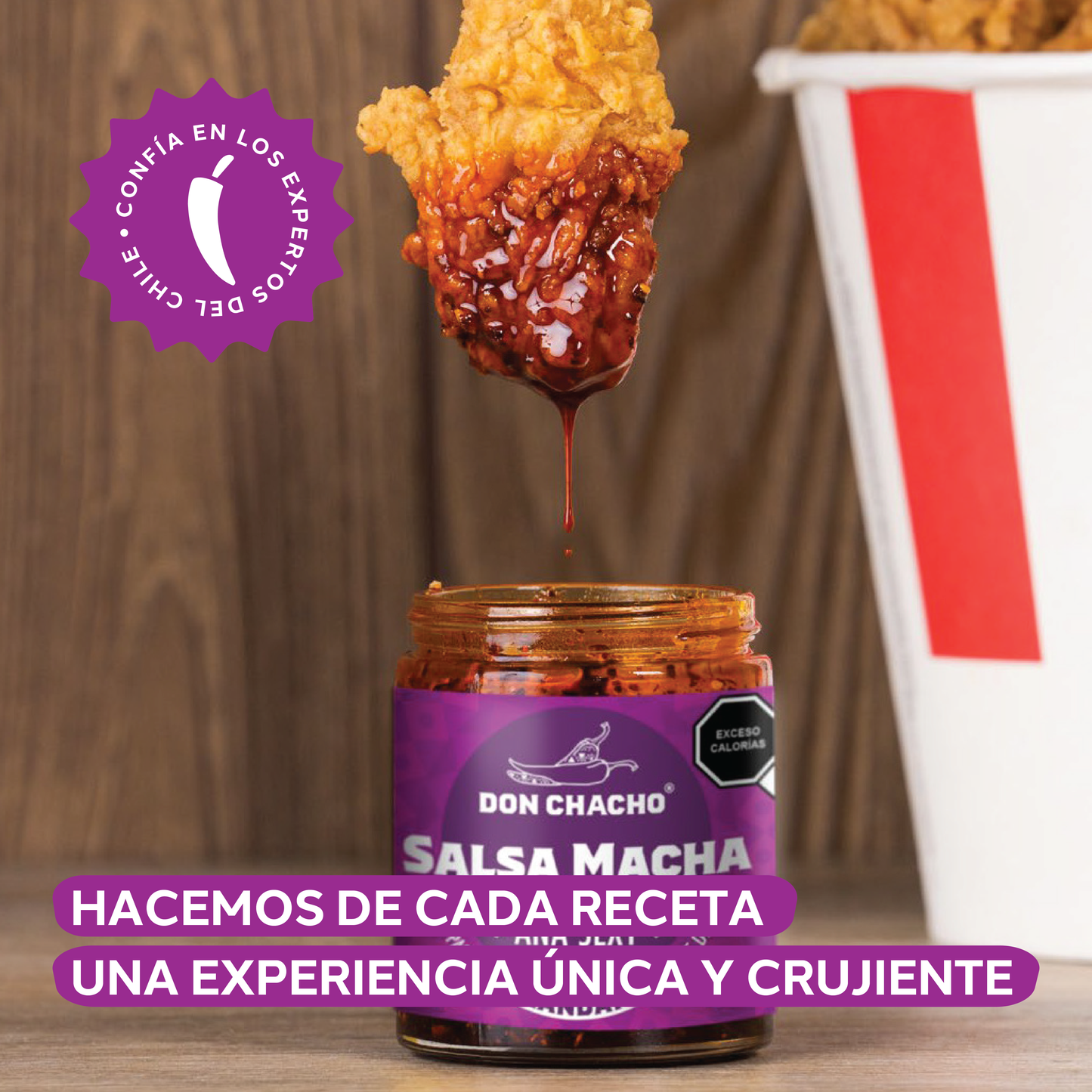 Salsa Macha Arándano “Ana Sexy” - Hecho a base de Chile Pasilla, Árbol y Arándano - Disfrútalos con Tacos, Quesadillas, Ensaladas, Sushi, Pizzas o Cualquier Otro Platillo.